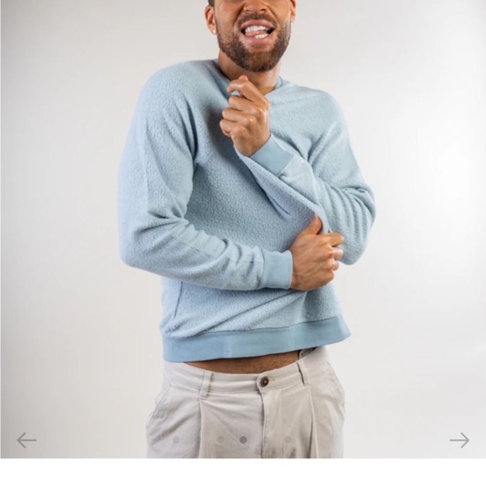 FEAT Mens BlanketBlend Crewneck small